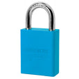 American Lock A1105 Powder Coated Aluminum Safety Padlock, 1-1/2" Wide with 1" Tall Shackle