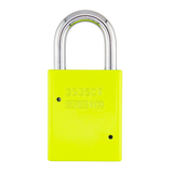 American Lock S1105PCKLM - Powder Coated Keylime Aluminum Key Retaining Safety Padlock