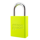 American Lock A1105PCKLM - Powder Coated Keylime Aluminum Safety Padlock