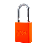 American Lock A1105PCNORJ - Powder Coated Neon Orange Aluminum Safety Padlock