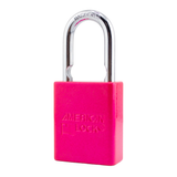 American Lock A1105PCNPNK - Powder Coated Neon Pink Aluminum Safety Padlock