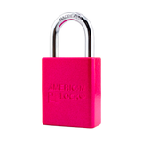 American Lock A1105PCNPNK - Powder Coated Neon Pink Aluminum Safety Padlock
