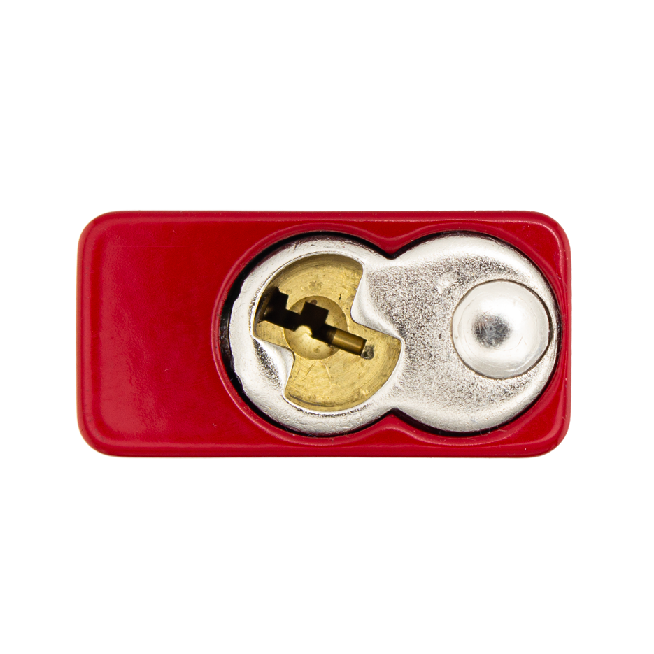 American Lock A1106PCRED - Powder Coated Red Aluminum Safety Padlock