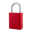 American Lock A1105PCRED - Powder Coated Red Aluminum Safety Padlock