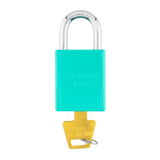 American Lock A1105 Powder Coated Aluminum Safety Padlock, 1-1/2" Wide with 1" Tall Shackle