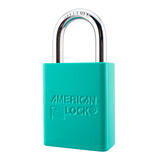 American Lock A1105PCTUQ - Powder Coated Turquoise Aluminum Safety Padlock