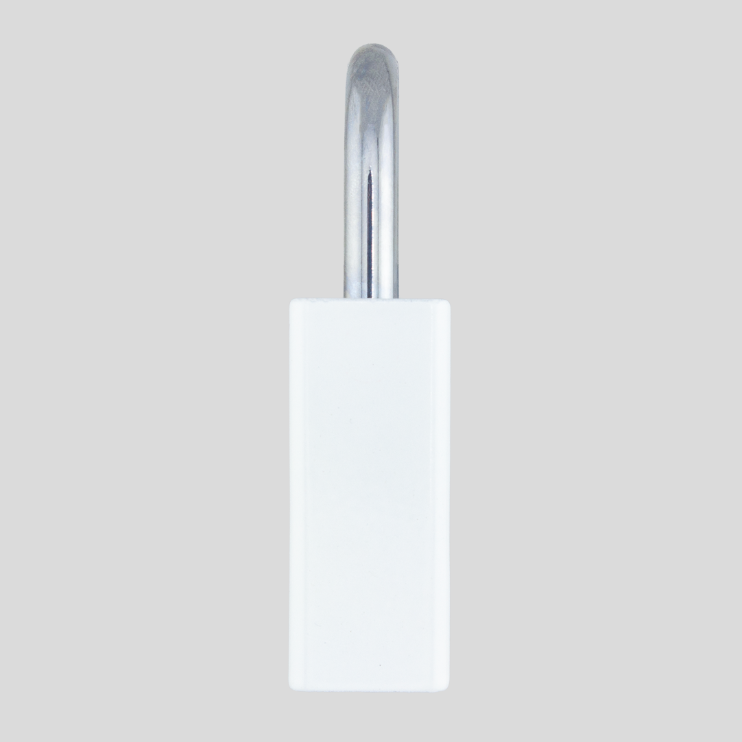 American Lock A1105PCWHT - Powder Coated White Aluminum Safety Padlock
