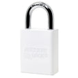 American Lock A1105 Powder Coated Aluminum Safety Padlock, 1-1/2" Wide with 1" Tall Shackle