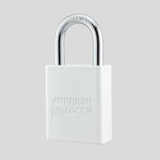 American Lock A1105PCWHT - Powder Coated White Aluminum Safety Padlock