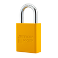 American Lock A1105PCYLW - Powder Coated Yellow Aluminum Safety Padlock