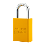 American Lock A1105PCYLW - Powder Coated Yellow Aluminum Safety Padlock