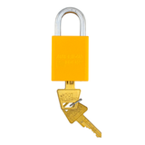 American Lock A1105PCYLW - Powder Coated Yellow Aluminum Safety Padlock