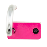 A1106PCPNK-RED - Dual Powder Coated Pink & Red Aluminum Safety Padlock