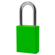American Lock A1106PC - Powder Coated Aluminum Safety LOTO Padlock, 1-1/2" Wide with 1-1/2" Tall Shackle