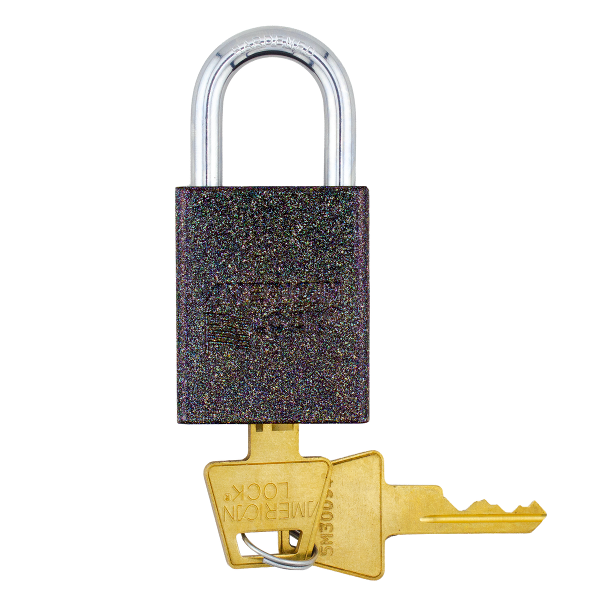 American Lock A1106PCCOS - Powder Coated Cosmos Aluminum Safety LOTO Padlock, 1-1/2" Wide with 1-1/2" Tall Shackle