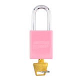 American Lock A1106PCBGM - Powder Coated Bubblegum Aluminum Safety Padlock (Copy)