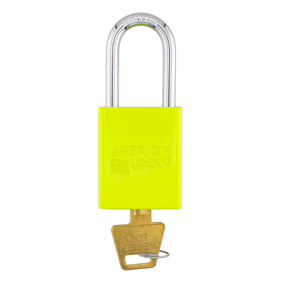 American Lock A1106PCKLM - Powder Coated Keylime Aluminum Safety Padlock