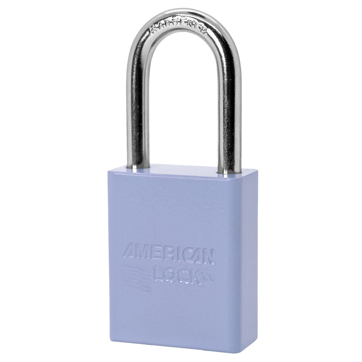 American Lock A1106PC - Powder Coated Aluminum Safety LOTO Padlock, 1-1/2" Wide with 1-1/2" Tall Shackle