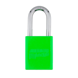American Lock A1106PCNGRN - Powder Coated Neon Green Aluminum Safety Padlock - Green Padlocks PCGRN