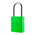 American Lock A1106PCNGRN - Powder Coated Neon Green Aluminum Safety Padlock - Green Padlocks PCGRN