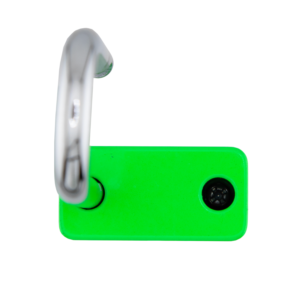 American Lock A1106PCNGRN - Powder Coated Neon Green Aluminum Safety Padlock - Green Padlocks PCGRN