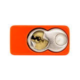 American Lock A1106PCNORJ - Powder Coated Neon Orange Aluminum Safety Padlock