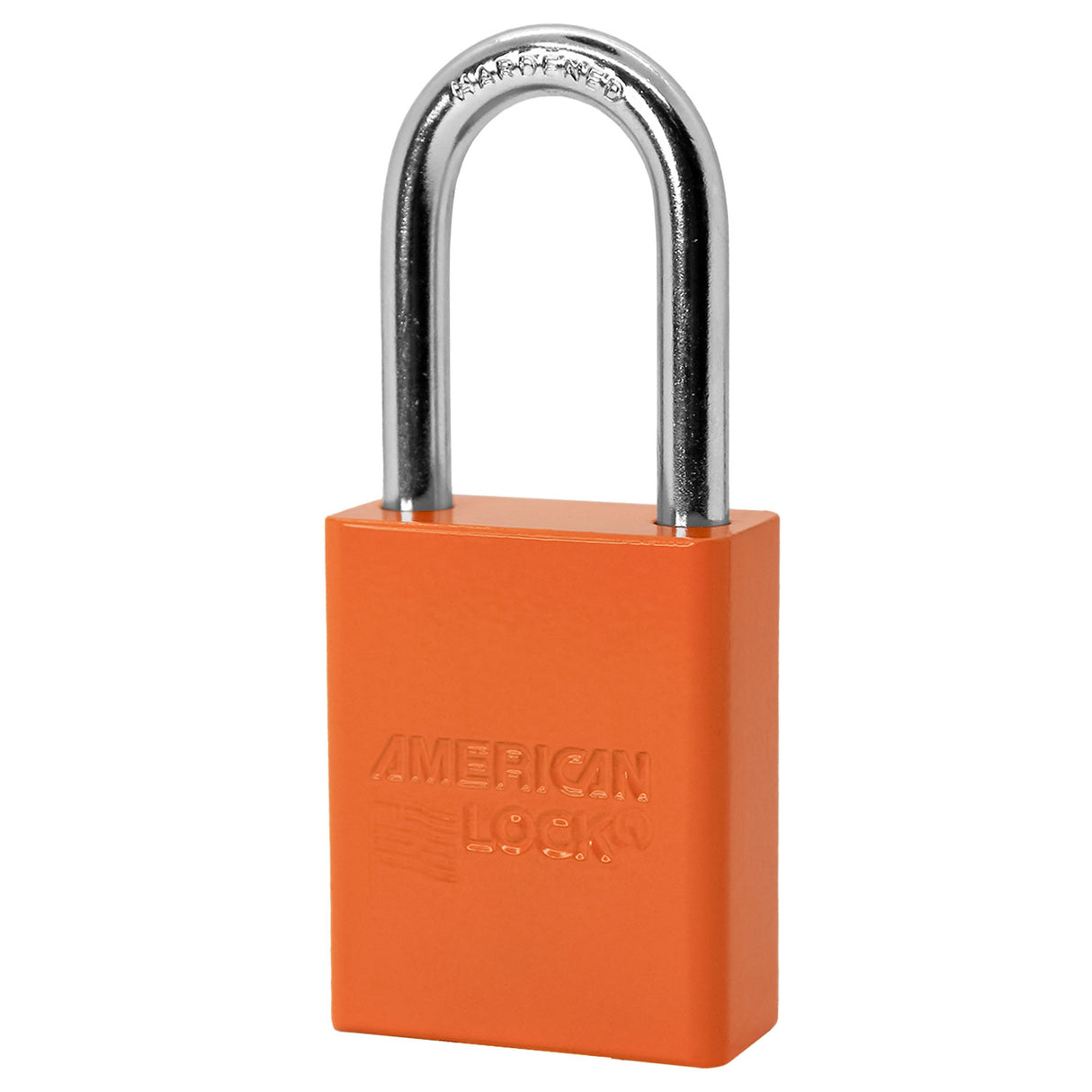 American Lock A1106PC - Powder Coated Aluminum Safety LOTO Padlock, 1-1/2" Wide with 1-1/2" Tall Shackle