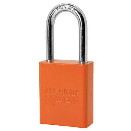 American Lock A1106PC - Powder Coated Aluminum Safety LOTO Padlock, 1-1/2" Wide with 1-1/2" Tall Shackle