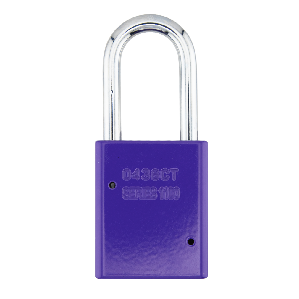 American Lock A1106PCPRP - Powder Coated Purple Aluminum Safety Padlock