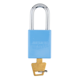 American Lock A1106PCSKY - Powder Coated Sky Aluminum Safety Padlock - Blue Padlocks PCSKY