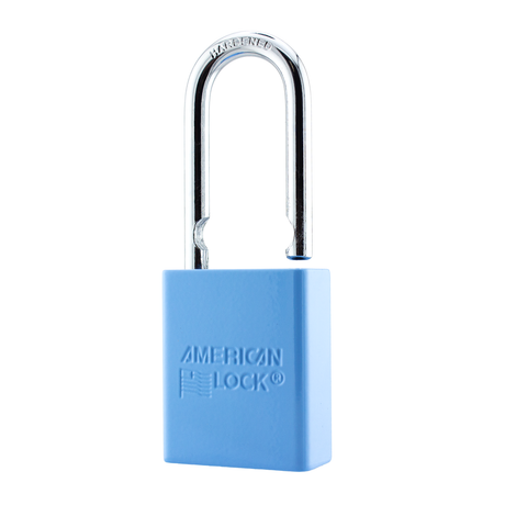 American Lock A1106PCSKY - Powder Coated Sky Aluminum Safety Padlock