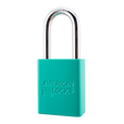 American Lock A1106PCTUQ - Powder Coated Turquoise Aluminum Safety Padlock
