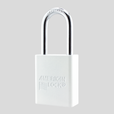 American Lock A1106PCWHT - Powder Coated White Aluminum Safety Padlock