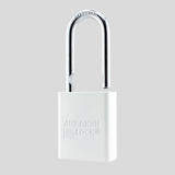 American Lock A1106PCWHT - Powder Coated White Aluminum Safety Padlock