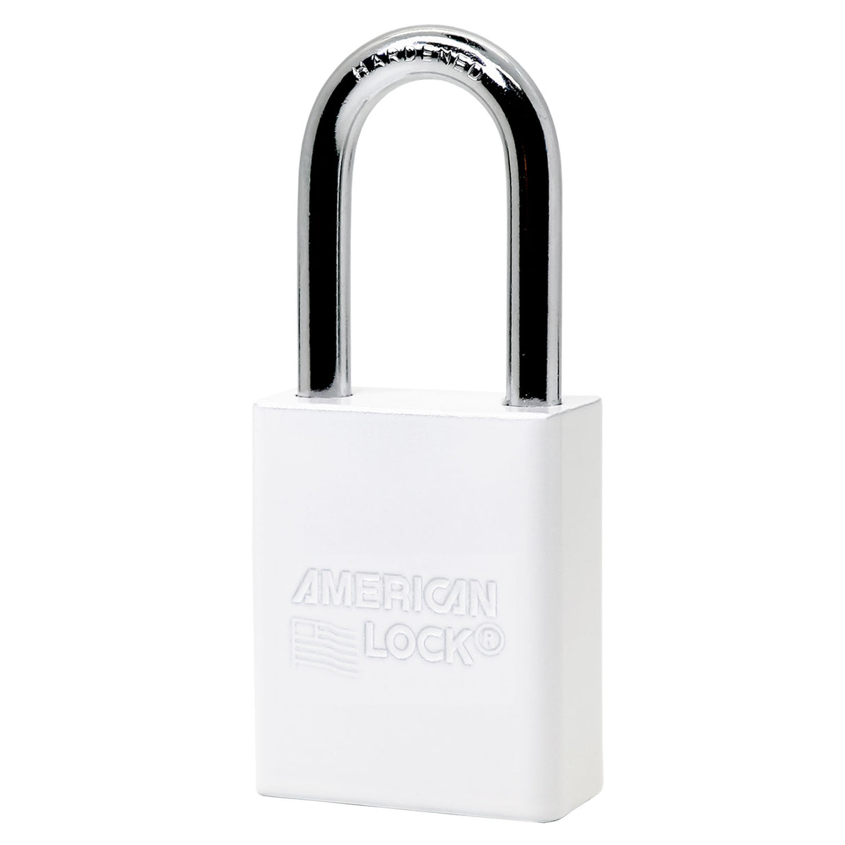 American Lock A1106PC - Powder Coated Aluminum Safety LOTO Padlock, 1-1/2" Wide with 1-1/2" Tall Shackle