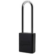 American Lock A1107PC - Powder Coated Aluminum Safety LOTO Padlock, 1-1/2" Wide with 3" Tall Shackle