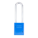 American Lock A1107PCNVY - Powder Coated Navy Aluminum Safety LOTO Padlock, 1-1/2" Wide with 3" Tall Shackle
