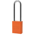 American Lock A1107PC - Powder Coated Aluminum Safety LOTO Padlock, 1-1/2" Wide with 3" Tall Shackle