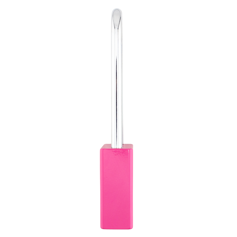 American Lock A1107PCPNK - Powder Coated Pink Aluminum Safety LOTO Padlock, 1-1/2" Wide with 3" Tall Shackle