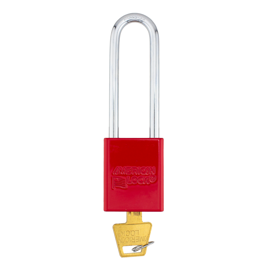 American Lock A1107PC - Powder Coated Aluminum Safety Padlock