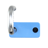 American Lock A1107PCSKY - Powder Coated Sky Aluminum Safety LOTO Padlock, 1-1/2" Wide with 3" Tall Shackle