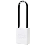 American Lock A1107PC - Powder Coated Aluminum Safety LOTO Padlock, 1-1/2" Wide with 3" Tall Shackle