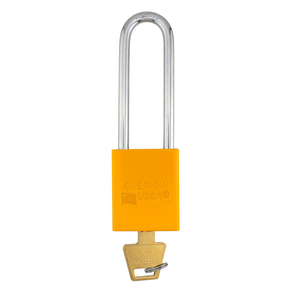 American Lock A1107PC - Powder Coated Aluminum Safety Padlock
