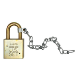 American Lock A5200 Keyed Alike - Solid Steel Key Retaining Padlock 1-3/4in (44mm) Wide