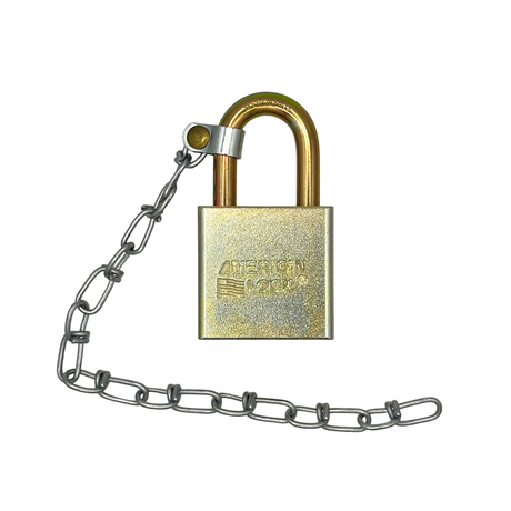 American Lock A5200 Keyed Alike - Solid Steel Key Retaining Padlock 1-3/4in (44mm) Wide