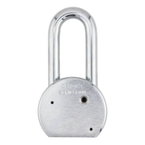 American Lock A701 2-1/2" Solid Steel Rekeyable Padlock, Chrome Plated, with 2" Shackle