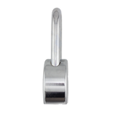 American Lock A701 2-1/2" Solid Steel Rekeyable Padlock, Chrome Plated, with 2" Shackle