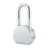 American Lock A701 2-1/2" Solid Steel Rekeyable Padlock, Chrome Plated, with 2" Shackle