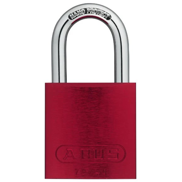 ABUS 72/40KA Titalium Aluminum Alloy Padlock (724001 Keyway)