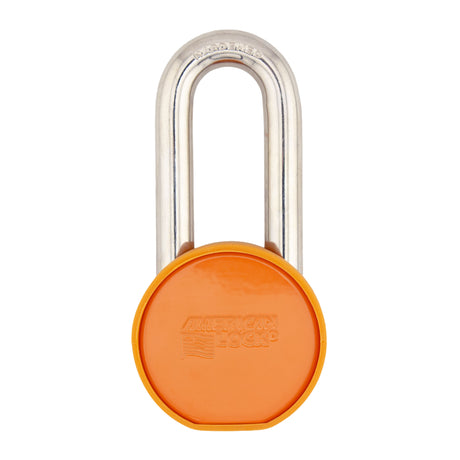 American Lock AH11OPBKA 2" Solid Steel Rekeyable Blade Tumbler Padlock with 2" Shackle, Powder Coat Finish